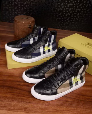 Burberry High-Top Fashion Men Shoes--035